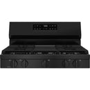 GE 30-inch Freestanding Gas Range with Center Oval Burner GGF500PVBBGGF500PVBB