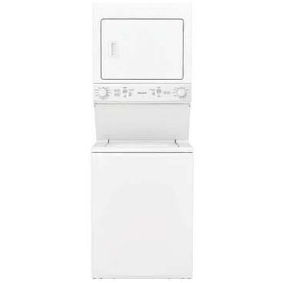 Frigidaire Stacked Washer/Dryer Electric Laundry Center FLCE7522AW