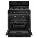 Whirlpool 30-inch Freestanding Gas Range with AccuSimmer® Burner WFG505M0BBWFG505M0BB