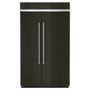 KitchenAid 48-inch, 30 cu. ft. Side-by-Side Refrigerator with ExtendFresh™ Plus KBSN608EBS (KBSN608EBS)