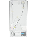 GE 33-inch 23 cu.ft. Freestanding Side-by-Side Refrigerator with LED Lighting GSE23GYPFSGSE23GYPFS