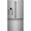 Frigidaire Professional 36-inch, 27.8 cu.ft. 3-Door Refrigerator with Water and Ice Dispensing system (Stainless Steel)PRFS2883AF