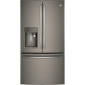 GE Profile 36-inch, 27.8 cu.ft. Freestanding French 3-Door Refrigerator with Keurig® K-Cup® Brewing System PFE28PMKES