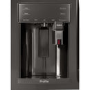 GE Profile 36-inch, 22.2 cu.ft. Counter-Depth French 3-Door Refrigerator with Keurig® K-Cup® Brewing System PYE22PBLTSPYE22PBLTS