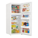 Danby 24-inch, 12.3 cu. ft. Top Freezer Refrigerator DFF123C1WDB (White) (DFF123C1WDB)