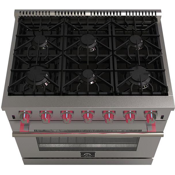 Forno Massimo 36" Freestanding Gas Range FFSGS6239-36