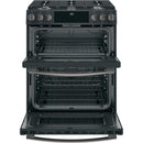 GE Profile 30-inch Slide-in Gas Range with Wi-Fi Connect PGS960FELDSPGS960FELDS