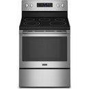 Maytag 30-inch Freestanding Electric Range with Steam Clean MER4600LSMER4600LS