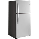 GE 33-inch, 21.9 cu.ft. Freestanding Top Freezer Refrigerator with Upfront Fresh Food Temperature Controls GTS22KYNRFS (GTS22KYNRFS)