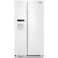 Maytag 36-inch, 25 cu.ft. Freestanding Side-by-Side Refrigerator with External Water and Ice Dispensing System MSS25C4MGW