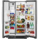 Whirlpool 36-inch, 24.6 cu. ft. Side-By-Side Refrigerator WRS315SDHM