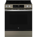 GE 30-inch Slide-in Electric Range with Convection Technology GRS600AVES