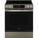 GE 30-inch Slide-in Electric Range with Convection Technology GRS600AVES (GRS600AVES)