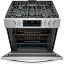 Frigidaire Gallery 30-inch Gas Range with Air Fry Technology FGGH3047VF
