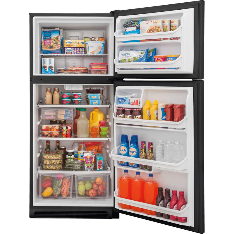 (FFTR2021TB) Frigidaire 30-inch, 20.4 cu. ft. Top Freezer Refrigerator FFTR2021TB