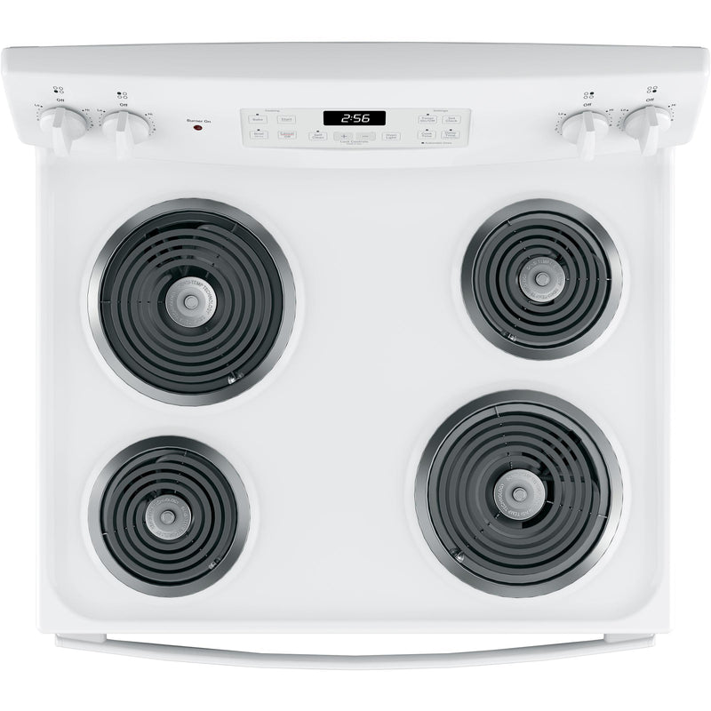 GE 30-inch Freestanding Electric Range JB256DMWW (JB256DMWW)