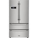Thor Kitchen 36-inch, 20.85 cu. ft. Counter-Depth French 4-Door Refrigerator HRF3601F (HRF3601F)