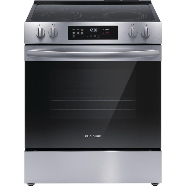 Frigidaire 30-inch Freestanding Electric Range with EvenTemp™ FCFE3062AS