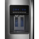 Whirlpool 36-inch, 25.6 cu. ft. Side-by-Side Refrigerator with Ice and Water WRS586FIEM