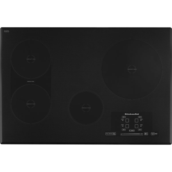 KitchenAid 30-inch Built-in Induction Cooktop KICU509XBL IMAGE 1