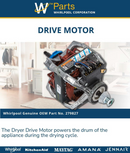 Whirlpool Dryer Drive Motor (279827)