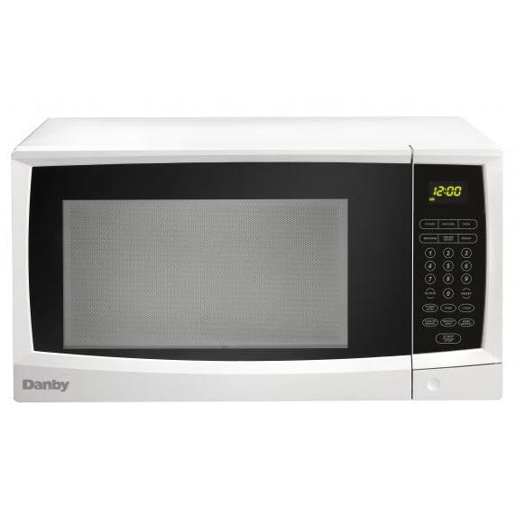 Danby 21-inch, 1.1 cu. ft. Countertop Microwave Oven DMW1110WDB IMAGE 1