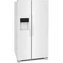 Frigidaire 36-inch, 25.6 cu.ft. Freestanding Side-by-Side Refrigerator with Ice and Water Dispensing System FRSS2623AWFRSS2623AW