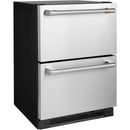Caf? 24-inch 5.7 cu. ft. Dual-Drawer Refrigerator CDE06RP2NS1CDE06RP2NS1
