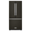KitchenAid 31-inch, 19.68 cu. ft. French 3-Door Refrigerator with Ice and Water KRFF300EBS