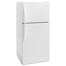Whirlpool 30-inch, 18.2 cu.ft. Freestanding Top Freezer Refrigerator with Flexi-Slide Bin WRT138FZDWWRT138FZDW