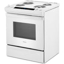 Whirlpool 30-inch Freestanding Electric Range with Frozen Bake™ Technology WEC310S0LW