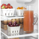 GE 36-inch, 21.9 cu.ft. Counter-Depth French 3-Door Refrigerator with Interior Ice Maker GWE22JYMFSGWE22JYMFS