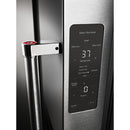 KitchenAid 36-inch, 23.8 cu. ft. Counter-Depth French 3-Door Refrigerator with Ice and Water Dispensing System KRFC704FPS (KRFC704FPS)