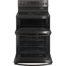 GE Profile 30-inch Freestanding Electric Range with Wi-Fi Connectivity PB965BPTS