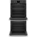 GE 27-inch, 8.6 cu.ft. Built-in Double Wall Oven with Wi-Fi Connectivity JKD3000SNSSJKD3000SNSS