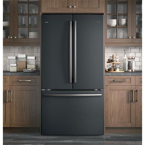 GE Profile 36-inch, 23.1 Cu. Ft. French 3-Door Refrigerator PWE23KELDS