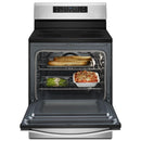 Whirlpool 30-inch Freestanding Electric Range with Frozen Bake™ Technology WFE520S0FSWFE520S0FS