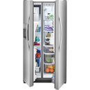 Frigidaire 36-inch, 25.6 cu. ft. Side-By-Side Refrigerator FFSS2615TS