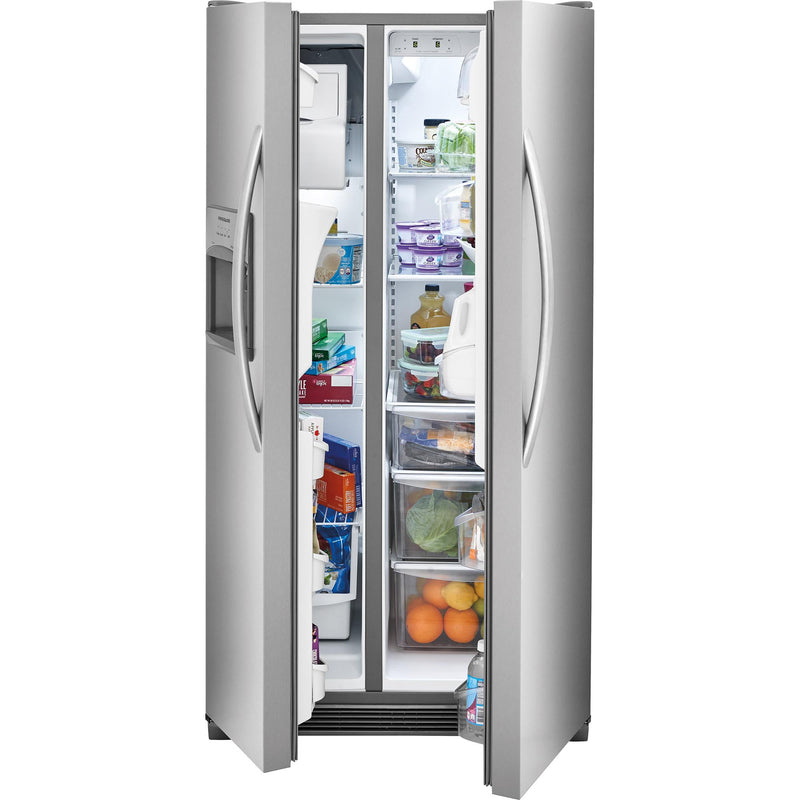 Frigidaire 36-inch, 25.6 cu. ft. Side-By-Side Refrigerator FFSS2615TS