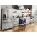 KitchenAid 30-inch Freestanding Dual-Fuel Range with Even-Heat™ KDRS407VBU
