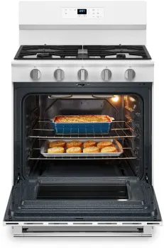 Maytag 30-Inch Wide Gas Range With Steam Clean (MFGS4030RW)