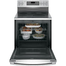 GE Profile 30-inch Freestanding Electric Range with Wi-Fi Connect PB930SLSSPB930SLSS