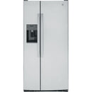 GE 33-inch 23 cu.ft. Freestanding Side-by-Side Refrigerator with LED Lighting GSE23GYPFSGSE23GYPFS