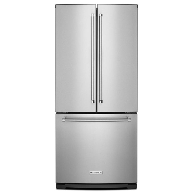 (KRFF300ESS) KitchenAid 30-inch, 19.7 cu. ft. French 3-Door Refrigerator with Ice and Water Dispensing System KRFF300ESS
