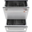 Caf? 24-inch, Built-in Dishwasher (Stainless Steel/Brushed Stainless) CDD420P2TS1 (CDD420P2TS1)