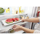 Whirlpool 36-inch, 23.8 cu. ft. Counter-Depth French 3-Door Refrigerator (Black)WRF954CIHB