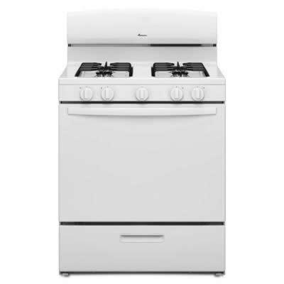  Amana 30-inch Freestanding Gas Range AGR4230BAW IMAGE 1