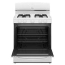 Amana 30-inch Freestanding Gas Range AGR4230BAW IMAGE 2