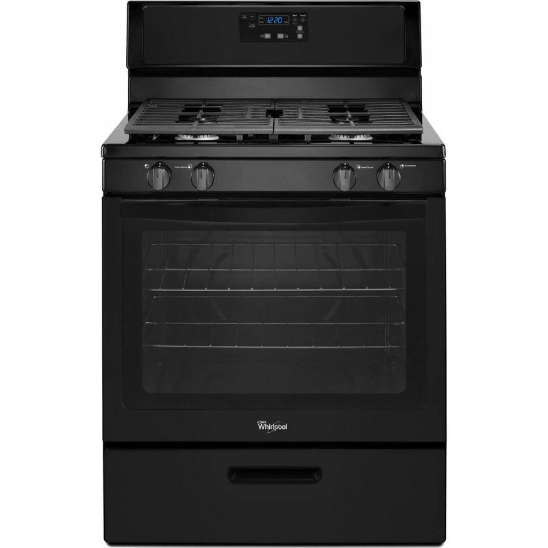 Whirlpool 30-inch Freestanding Gas Range with SpeedHeat™ Burners WFG320M0BB IMAGE 1