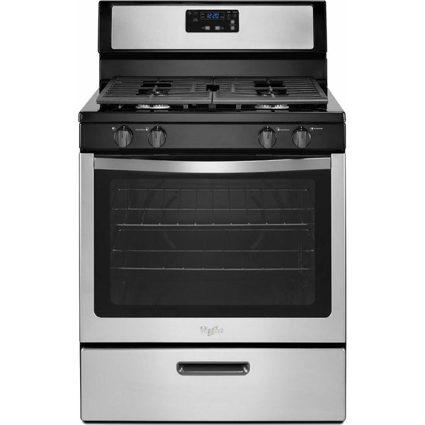 Whirlpool 30-inch Freestanding Gas Range with SpeedHeat™ Burners WFG320M0BS IMAGE 1